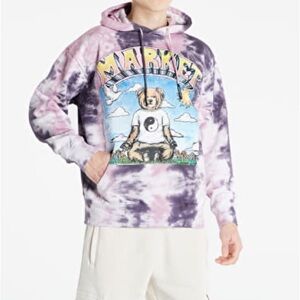 NWT - Market Men’s Lavender Lizard Tie Dye Sweatshirt
